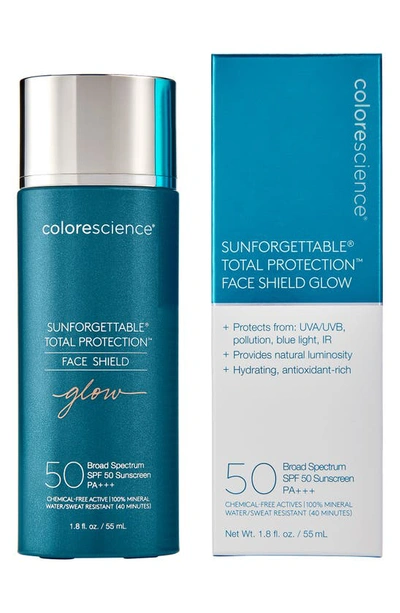 COLORESCIENCER COLORESCIENCE ® SUNFORGETTABLE® TOTAL PROTECTION FACE SHIELD GLOW SPF 50 SUNSCREEN