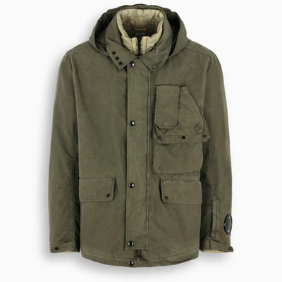 Company Olive Green 50 Fili Rubber Mille Goggle Jacket
