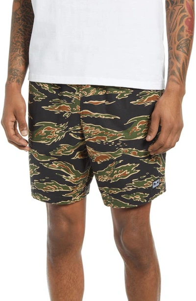 OBEY EASY RELAXED CAMO SHORTS