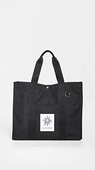 GOODEE BASSI MEDI MARKET TOTE BLACK ONE SIZE