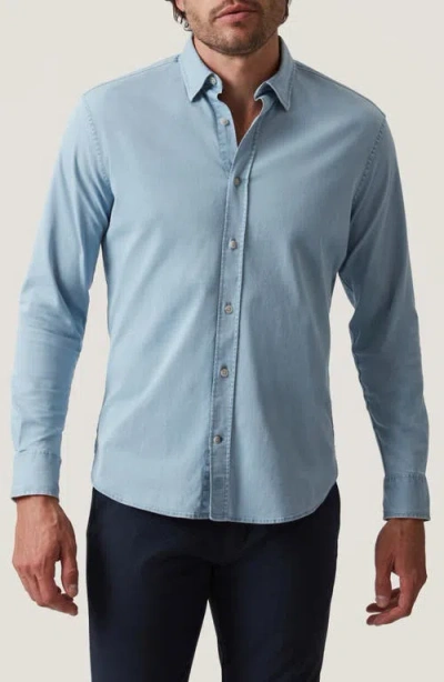 34 HERITAGE 34 HERITAGE FADED DENIM BUTTON-UP SHIRT
