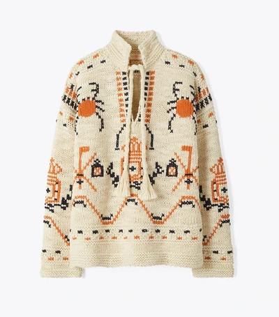 TORY BURCH PÓVOA DE VARZIM-INSPIRED SWEATER