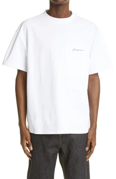 JACQUEMUS LE T-SHIRT CITRONS LEMON GRAPHIC TEE