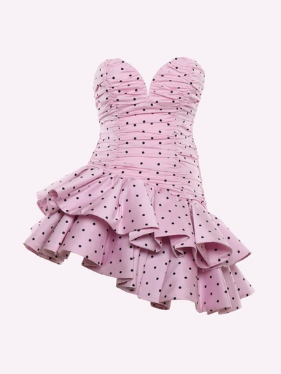 strapless open back dress For Love & Lemons Olea Mini Dress