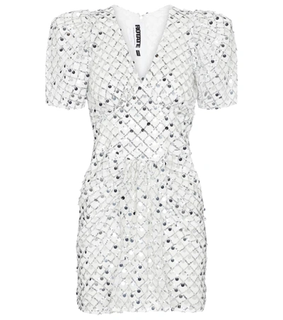 ROTATE BIRGER CHRISTENSEN ALMA METALLIC MIDI DRESS