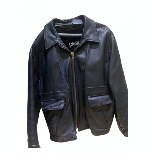 used schott leather jacket