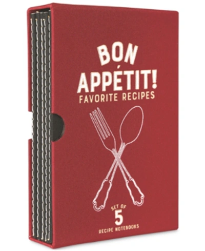 DESIGNWORKS INK "BON APPETIT" RECIPE NOTEBOOK SET