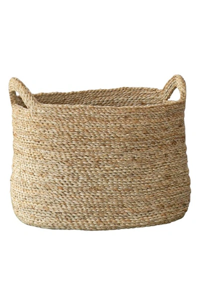 WILL AND ATLAS WILL & ATLAS OVAL JUTE BASKET