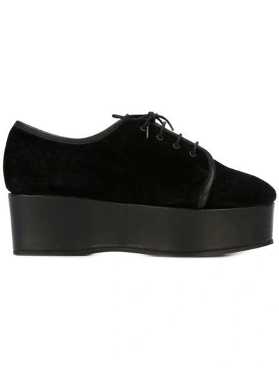 MINIMARKET MINIMARKET 'BATMAN' PLATFORM SHOES - BLACK