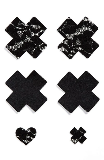 BRISTOLS 6 NIPPIES BY BRISTOLS SIX CROSS NIPPLE COVERS