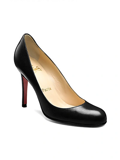CHRISTIAN LOUBOUTIN Simple 100 Leather Pumps
