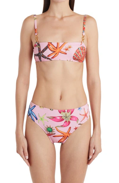 VERSACE TRESOR DE LA MER BANDEAU BIKINI TOP