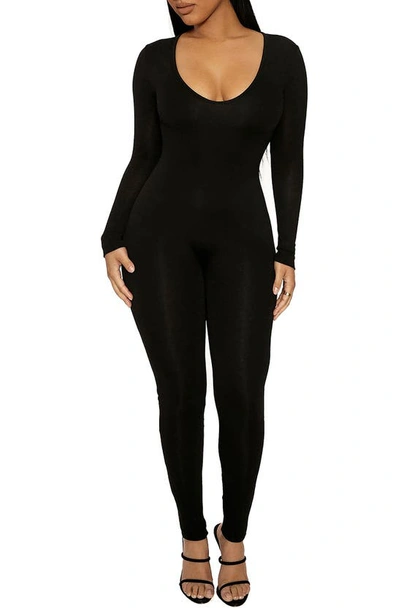NAKED WARDROBE NAKED WARDROBE ALL BODY LONG SLEEVE CATSUIT