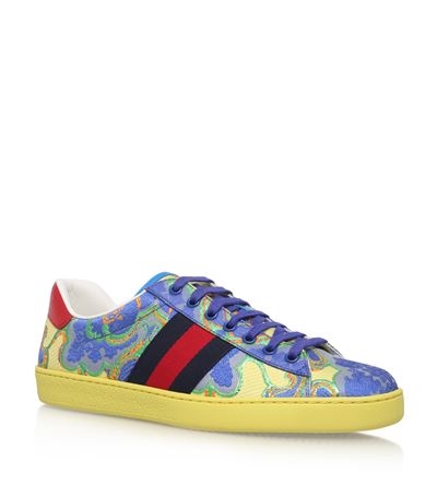gucci ace jacquard