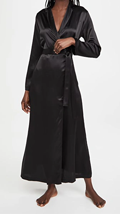 LA PERLA LONG SILK ROBE