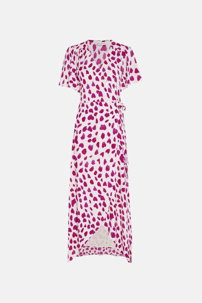 FABIENNE CHAPOT ARCHANA SLEEVE CATO DRESS HAPPY LEOPARD