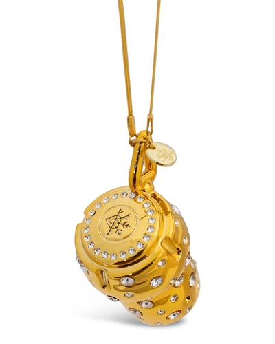 CRYSTAMAS GOLDEN SWAROVSKI BELLA CORK ORNAMENT