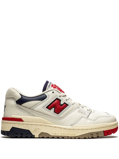 NEW BALANCE X AIMÉ LEON DORE 550 "WHITE/NAVY/RED" SNEAKERS