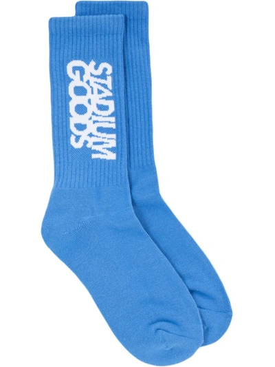 STADIUM GOODS LOGO "UNC" CREW SOCKS