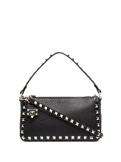 VALENTINO GARAVANI SMALL ROCKSTUD LEATHER CROSSBODY BAG