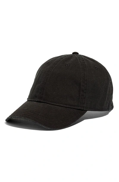 MADEWELL MADEWELL BROKEN IN ORGANIC COTTON TWILL BASEBALL CAP
