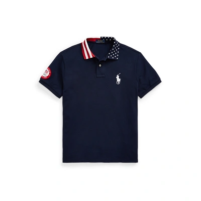 POLO RALPH LAUREN ECOFAST PURE TEAM USA MESH POLO SHIRT