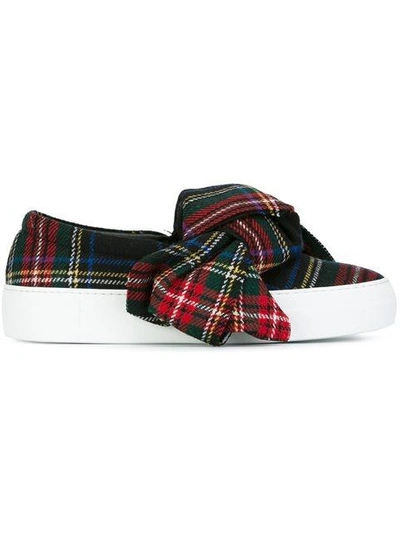 JOSHUA SANDERS BOW DETAIL SNEAKERS