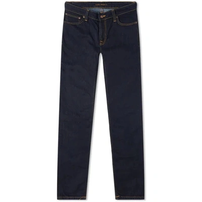 NUDIE JEANS JEANS SKINNY LIN DRY DEEP ORANGE L32