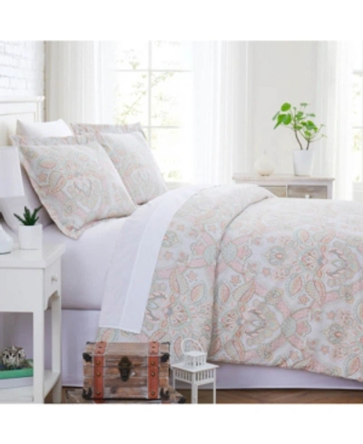 SOUTHSHORE FINE LINENS ENCHANTMENT EXTRA SOFT 3-PC. DUVET COVER SET, KING/CALIFORNIA KING