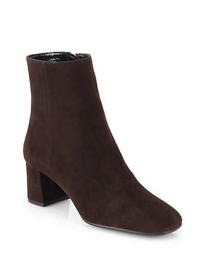 PRADA Suede Ankle Boots