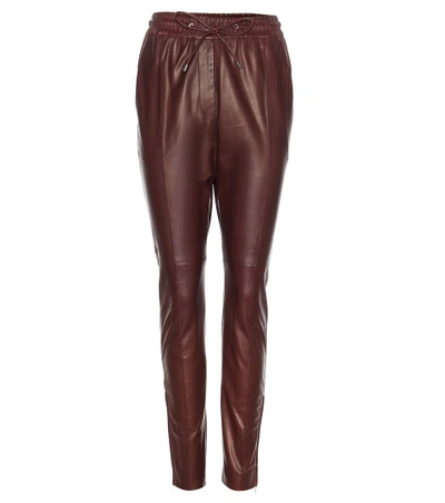 GIVENCHY LEATHER TROUSERS