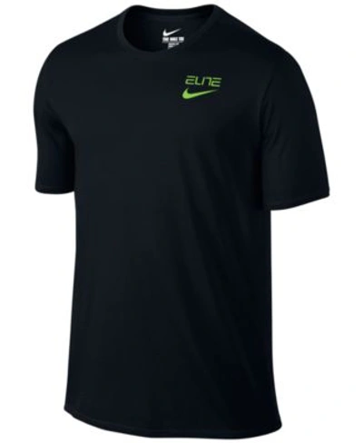 NIKE Nike Men&#039;s Elite Back-Stripe Dri-FIT Basketball T-Shirt