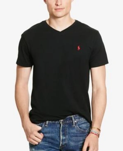 POLO RALPH LAUREN MEN'S CORE MEDIUM-FIT V-NECK COTTON JERSEY T-SHIRT