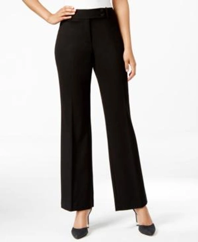 CALVIN KLEIN FIT SOLUTIONS CURVY STRAIGHT-LEG TROUSERS