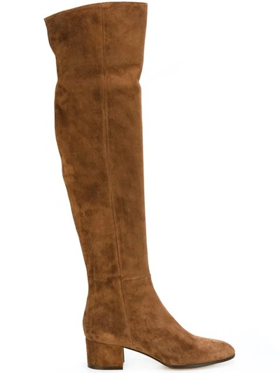GIANVITO ROSSI KNEE HIGH BOOTS