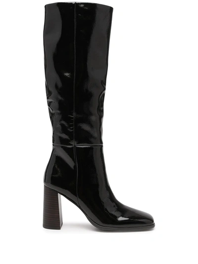 SENSO ZANDAR III PATENT LEATHER BOOTS