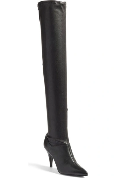 ALICE AND OLIVIA 'Casey' Pointy Toe Over the Knee Boot (Women)