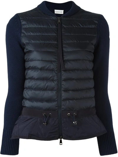 MONCLER KNITTED PADDED JACKET