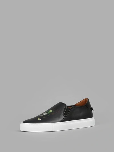 GIVENCHY GIVENCHY MEN'S BLACK ARMY SKULL SNEAKERS