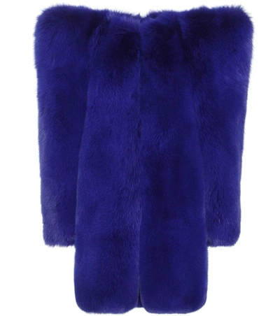 SAINT LAURENT Fur coat