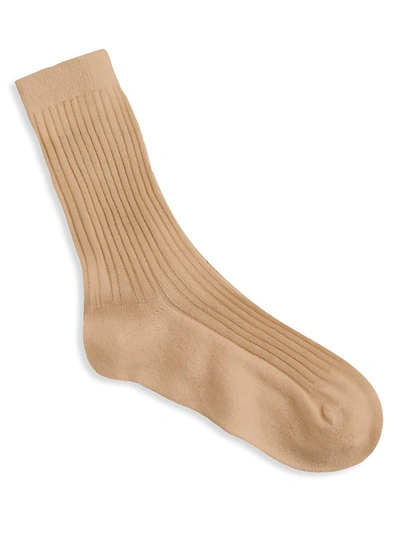 STEMS WOMEN'S CASHMERE-BLEND CREW SOCKS
