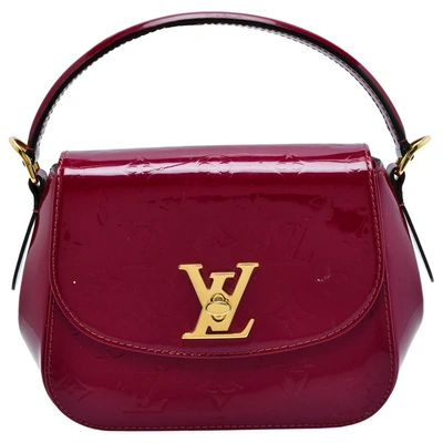 LOUIS VUITTON AMARANTE MONOGRAM VERNIS PASADENA BAG