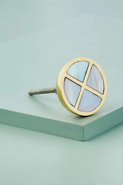 ANTHROPOLOGIE MOTHER-OF-PEARL INLAY KNOB