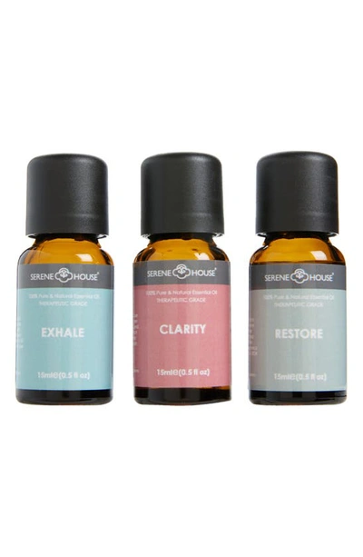 SERENE HOUSE SERENE HOUSE RESTORE & HEALING 3-PACK ESSENTIAL OILS