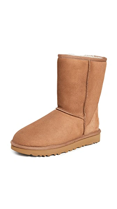 UGG CLASSIC SHORT II BOOTS CHESTNUT
