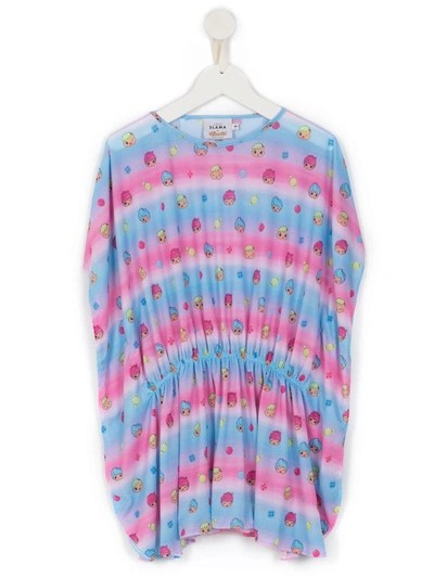 AMIR SLAMA PRINTED AMIR SLAMA + CHOCOLIX DRESS