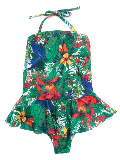 AMIR SLAMA PRINTED SWIMSUIT