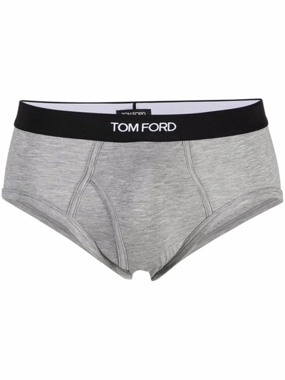 TOM FORD LOGO-WAISTBAND BRIEFS