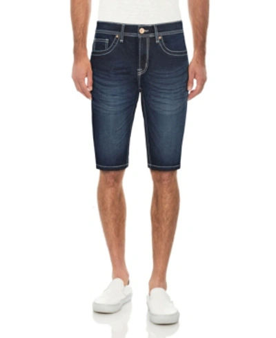 X-RAY MEN'S CULTURA SADDLE STITCH DENIM SHORTS