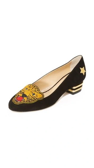 CHARLOTTE OLYMPIA MASCOT FLATS